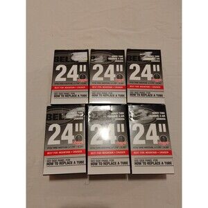 Bell Inner Tubes Lot Of 6 24" Tire Widths1.75-2.25" Standard Valve